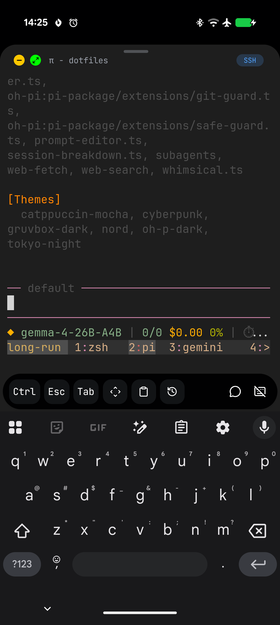 SSH & MOSH Terminal for Claude Code & AI Agents